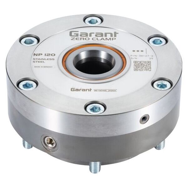 ZeroClamp Z120L, Spanntopf, selbsthemmend, ideal für präzises Spannen von Werkstücken, hohe Stabilität und Sicherheit.