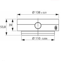 ZeroClamp Z120L, Spanntopf, selbsthemmend, ideal für präzises Spannen von Werkstücken, hohe Stabilität und Sicherheit.