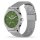 Ice-Watch Herrenuhr Steel Solar M, grüne Ziffern, Edelstahl, Solarbetrieb, sportliches Design, wasserdicht, langlebig.