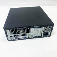 HP 280 G2 SFF, Core i3 6100 3.7GHz, 4GB RAM, 500GB HDD, DVD-RW, HD Graphics 530, Win 10 Pro, gebraucht mit Kratzern und Dellen.