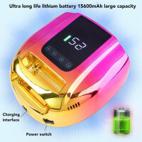 UV nail light 96W, nail curing lamp, fast curing, long-lasting LED, 4 timer settings, ideal for gel and shellac nails.