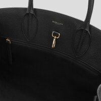 DeMellier, Midi Hudson, handbag, elegant leather look, detachable shoulder strap, spacious interior compartment.