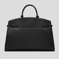 DeMellier, Midi Hudson, handbag, elegant leather look, detachable shoulder strap, spacious interior compartment.