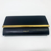 DeMellier wallet, leather, elegant, handmade, multiple compartments, RFID protection, stylish and practical.