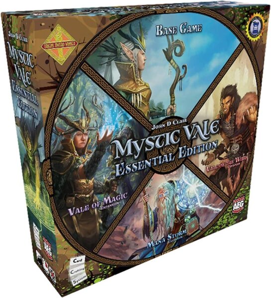 Alderac Entertainment Mystic Vale Essential Edition Card Game Base Game 2-4 Players Ages 14+ English