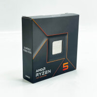 AMD Ryzen 5 7600X, 6 Kerne, 12 Threads, AM5 Prozessor, hohe Leistung, ideal für Gaming und Multitasking.