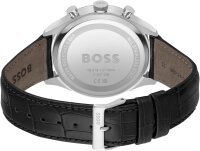 BOSS Gregor 1514049, Chronograph, Herren Armbanduhr, Lederarmband, 22 mm, Quarz, sportlich-elegantes Design.