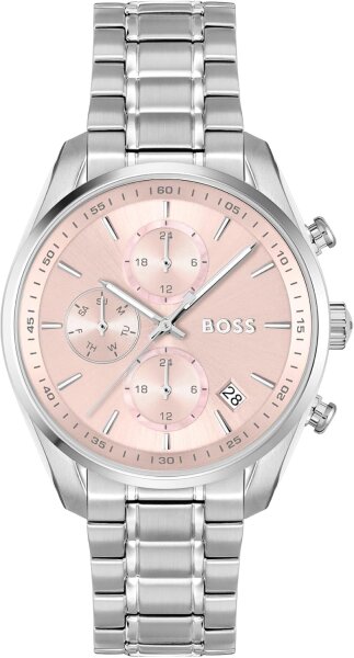 BOSS Grand Tour Ladies Watch 1502765, quartz, stainless steel bracelet, multi-dial, stylish design, elegant and versatile.