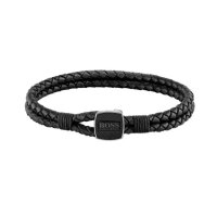 BOSS Mens Bracelet 1580047M, leather, stylish design,...