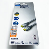 Philips High-Speed-HDMI-Kabel, 1,8 m, HDMI 2.0,...