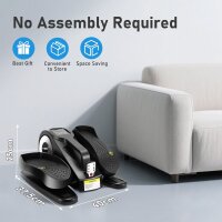 AODI Under-Desk Elliptical Trainer, Leg Trainer, Quiet,...