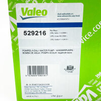 VALEO 529216 Wasserpumpe, ohne Riemenscheibe, mit Dichtungen, ideal für zuverlässige Kühlung.