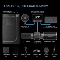 AC Infinity Advance Grow Zelt-System 60x120x180 cm,...