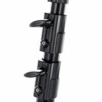 Manfrotto 269HDBU, Super Giant Stand, professioneller Lichtstativ, max. Höhe 4,5 m, stabil, robust, ideal für Studio- und Outdoor-Einsätze.