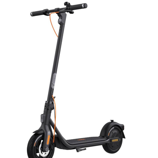 Ninebot by Segway KickScooter F2 Plus D, E-Scooter, max. 20 km/h, 55 km Reichweite, 400 Watt, 2 Bremsen, Straßenzulassung, mit Kratzern.