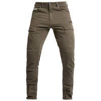 John Doe Pant Defender Mono Olive, Motorradhose, 34/34,...