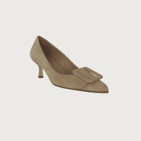 andrea carrano MILK CAMEL SUED, womens pumps, size 39,...