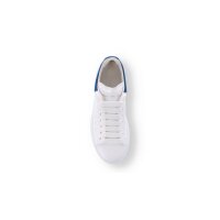 Alexander McQueen Larry, mens sneakers, white, size 42, sporty, fashionable, high-quality leather, comfortable, trendy design.