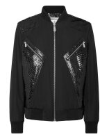 PHILLIP PLEIN Nylon Bomber LS, Mens Jacket, Size M, with...