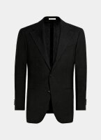 Black mens Roma suit EU52, including shirt EU41, linen,...