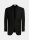 Black mens Roma suit EU52, including shirt EU41, linen, with garment bag, elegant and comfortable.