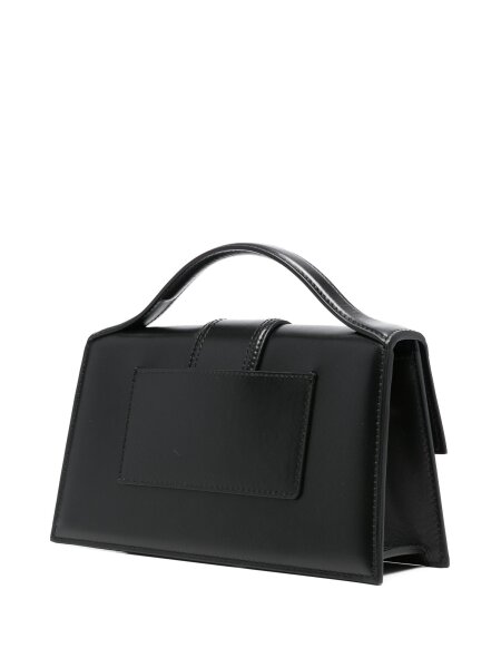 Jacquemus Le Grand Bambino, womens handbag, black, elegant design, high-quality materials, practical size, stylish and versatile.