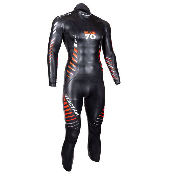 Blueseventy Reaction Ganzkörper-Neoprenanzug, Herren, Gr. M, WSRFS-24BLK, hoher Komfort, optimale Bewegungsfreiheit, ideal für Schwimmen.