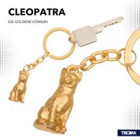 TROIKA CLEOPATRA key ring, keyring, die-cast metal,...