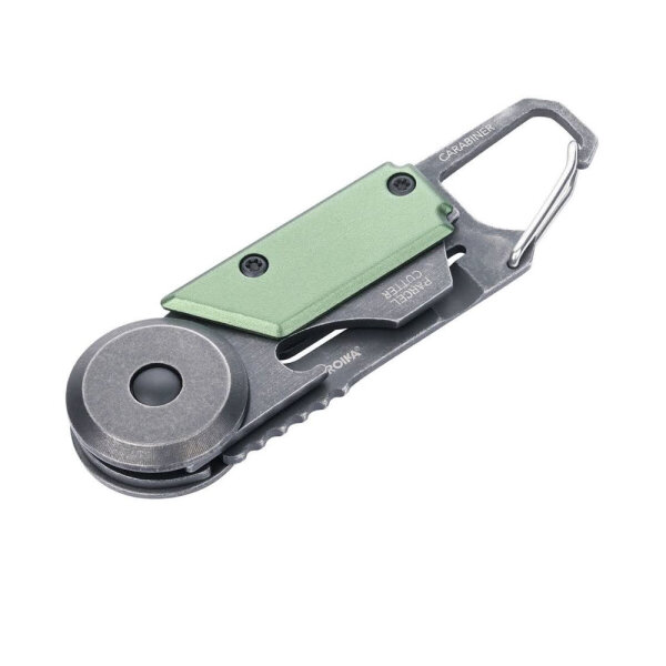EGON CARD, mini tool, 5 functions, green – compact, versatile, ideal for on the go.