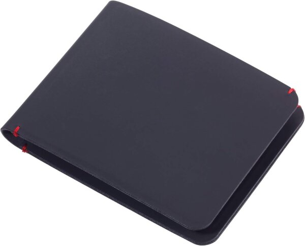 TROIKA SLIM WALLET, wallet, red/black, 4-pack, slim design, RFID protection, practical compartments for cards and money.