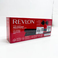 REVLON ONE-STEP™ Air Straight RVDR5330E, 2-in-1 Heißluft-Haarglätter, Keramik-Turmalin, Arganöl-Infusion, schonendes Trocknen und Glätten.