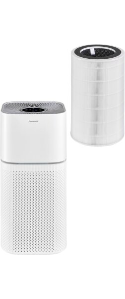 HANSEATIC Luftreiniger KJ400, 35W, Digitalanzeige, Top Filtersystem, Ionentechnologie, ideal für Allergiker.