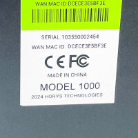 horys xK1000, ARM-Prozessor, Router,...