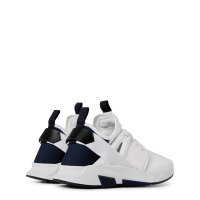 Tom Ford Jago Sneaker, EU 46, Sneaker, Blau/Weiss, sportlich, hochwertiges Material, modisches Design.