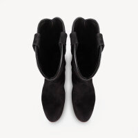 SHILOH Cowboy Boots, EU 37, Boots, Midnight Daim Noir, Black, elegant design, high-quality material, ideal for leisure.