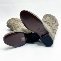 SHILOH Cowboy Boots, EU 37, Boots, Midnight Daim Mocha in Grey, stylish and comfortable.