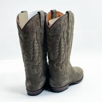 SHILOH Cowboy Boots, EU 37, Boots, Midnight Daim Mocha in Grey, stylish and comfortable.
