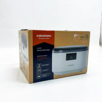 GRUNDIG Ultrasonic Cleaner UC5620, cleaning device, removes dirt from hard-to-reach areas.