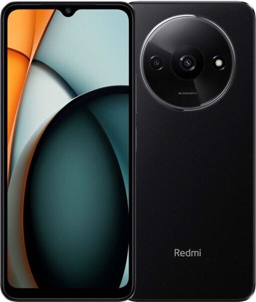 Xiaomi Redmi A3, 128GB, Smartphone, 4GB RAM, LTE/4G, Android, 5000mAh Akku, Midnight Black.