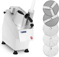 Royal Catering RCGS 55, electric vegetable slicer, 550W, 205mm disc diameter, aluminum, 5 cutting discs, 270 rpm.