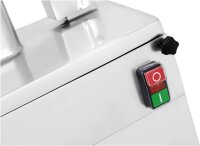 Royal Catering RCGS 55, electric vegetable slicer, 550W, 205mm disc diameter, aluminum, 5 cutting discs, 270 rpm.