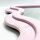 YOSHOOT Wavy Mirror, 60x160cm, Ganzkörperspiegel, unregelmäßig, rosa, ideal für Schlafzimmer und Wohnzimmer, wandliegend.