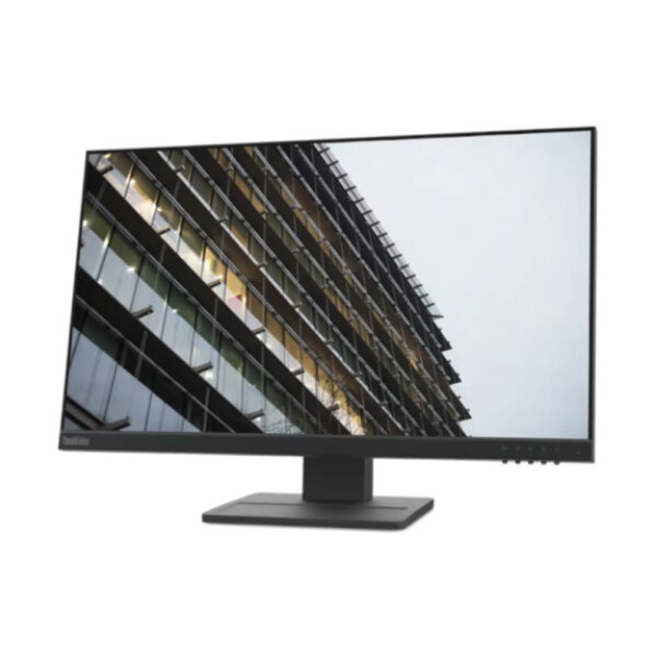 Lenovo ThinkVision E24-29, 23.8" FHD monitor, 1920x1080, slim design, IPS panel, versatile connectivity options.