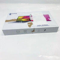 Kwumsy P5, 15,6" Dual Screen Monitor, tragbar, leicht, ideal für Laptops, HD-Display, Plug & Play.