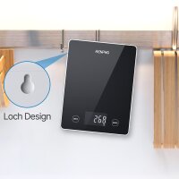 RENPHO Calibra 1L Smart Nutrition Scale, Küchenwaage, präzises Ernährungstracking, Zielverwirklichung, benutzerfreundlich.