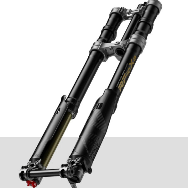 RFLOXA RF10Xa front fork, 800 L, 45 LBS spring, robust, lightweight, ideal for mountain bikes, precise damping.