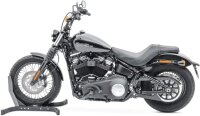 Craftride BDL1 Doppelsitzbank, kompatibel mit Harley Davidson Softail 18-25, komfortable Doppelsitzbank, stylisches Design.