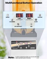 VEVOR Frozen Drink Maker, 15L, Slush Machine, Stainless Steel, 60 Cups, ideal for home, parties, restaurants, cafes, bars.