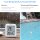 Inkbird IBS-P01R, wireless pool thermometer, floating, digital, precise temperature measurement, large display, waterproof.