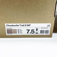 ON Cloudsurfer Trail 2, EU 38.5, Waterproof, Sneakers, ideal for trails, lightweight, breathable, optimal support.